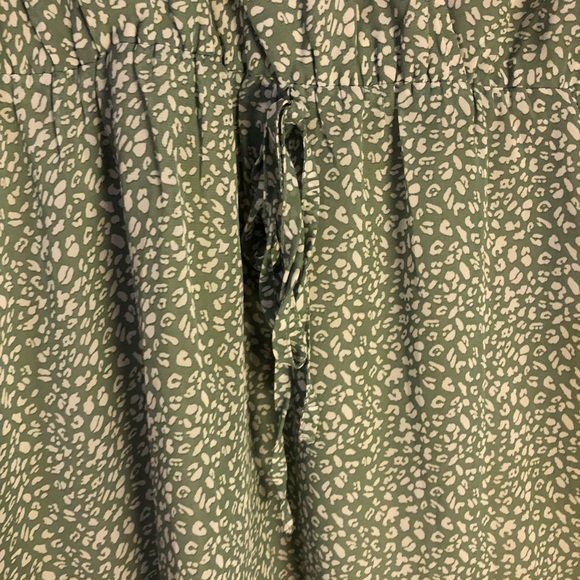 EcoWish Green Patterned Dress size M - Picture 4 of 8